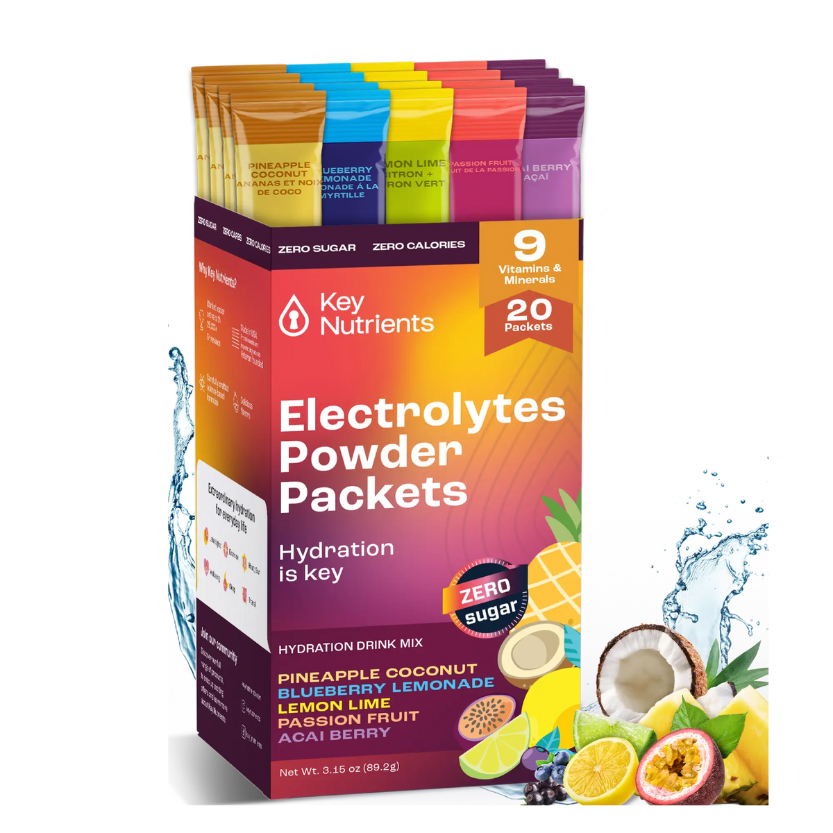 Electrolyte Recovery Plus Powder Travel Packets