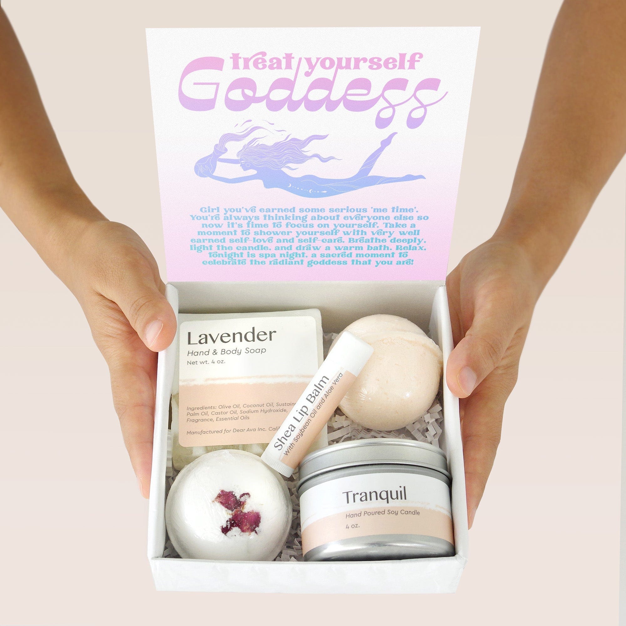 Self Care Compass Necklace Gift Box Set