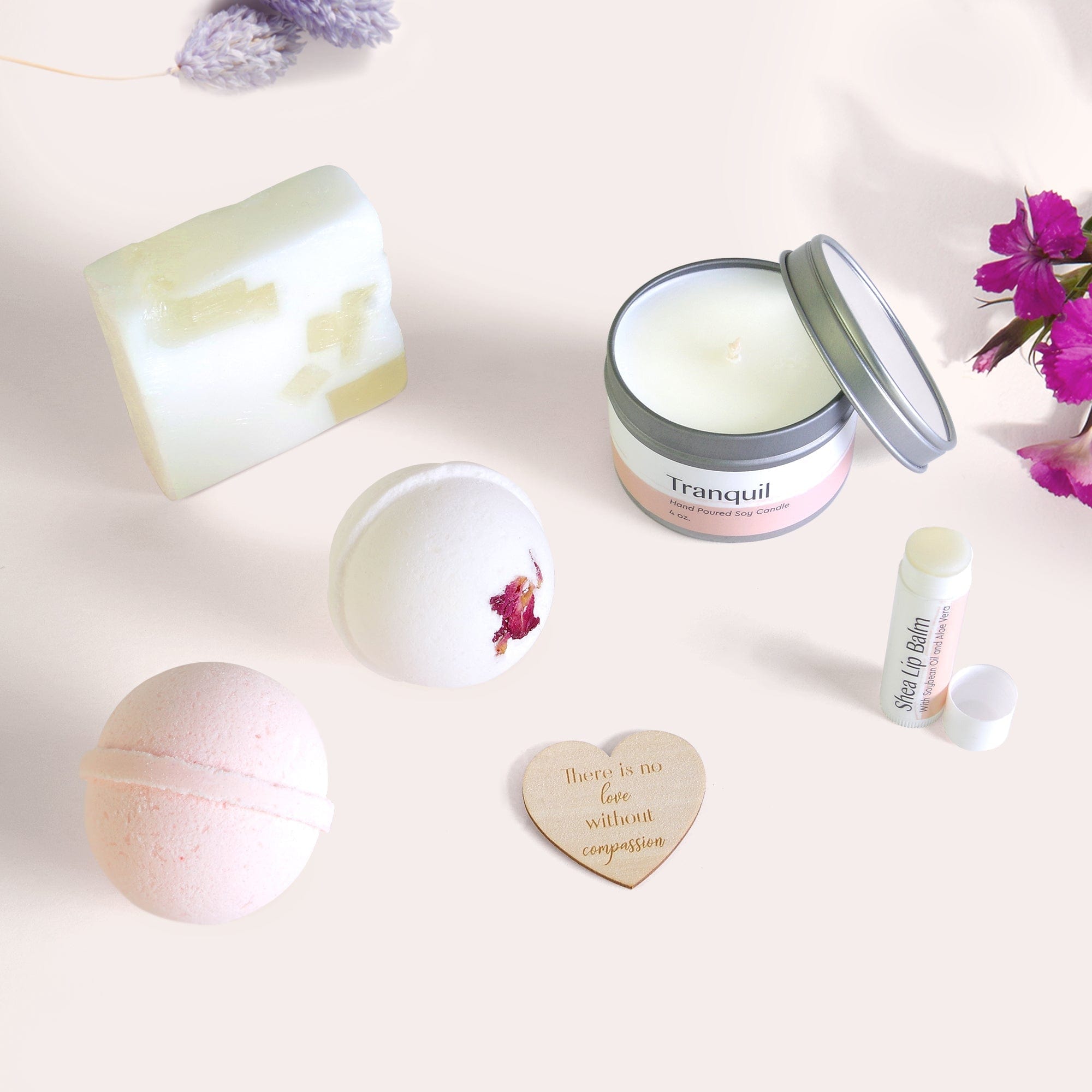 Self Care Compass Necklace Gift Box Set